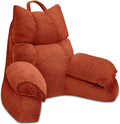 Brown ribbed lounge chair on a white background